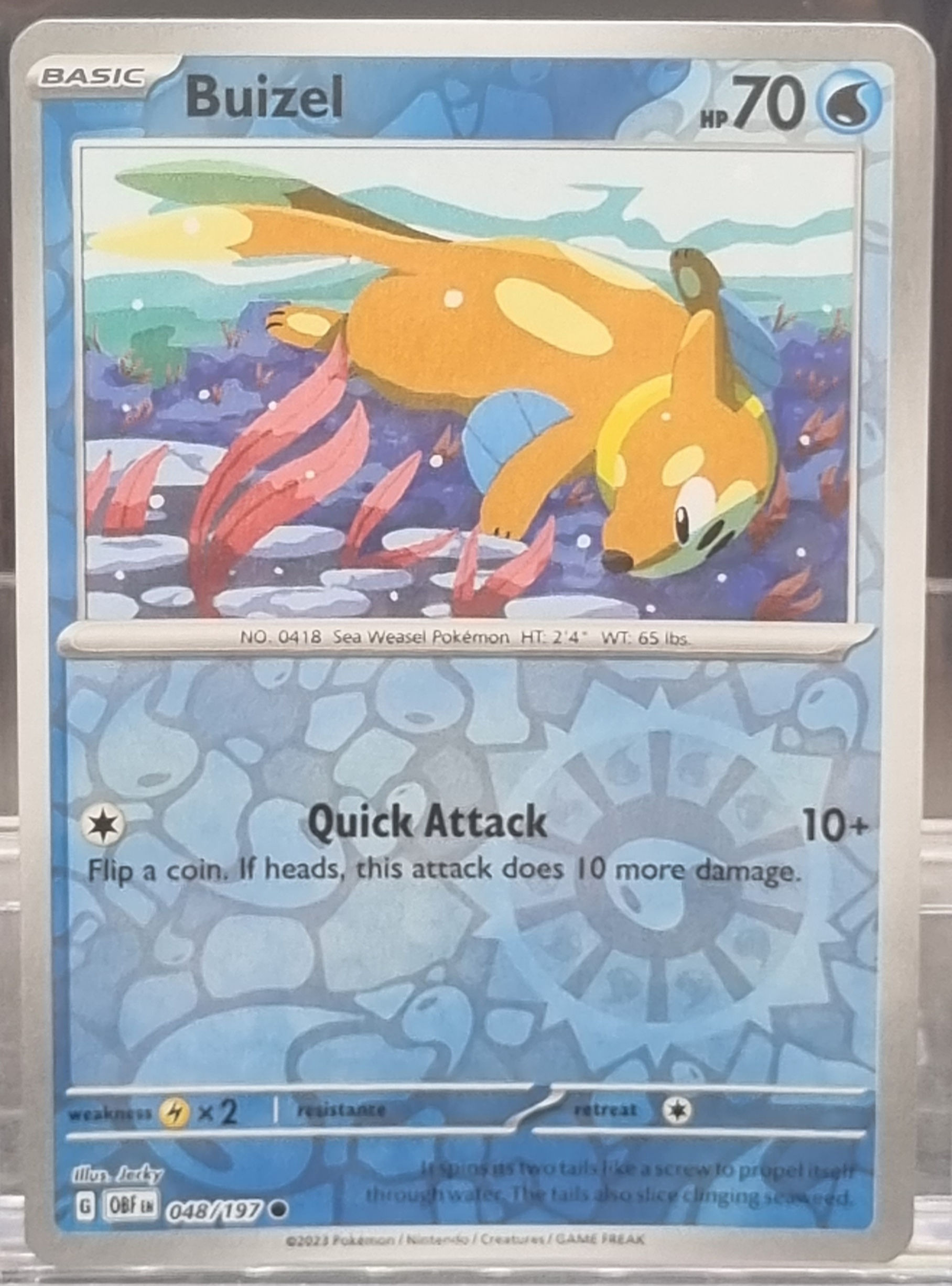 Buizel - Reverse Holo - 048/197