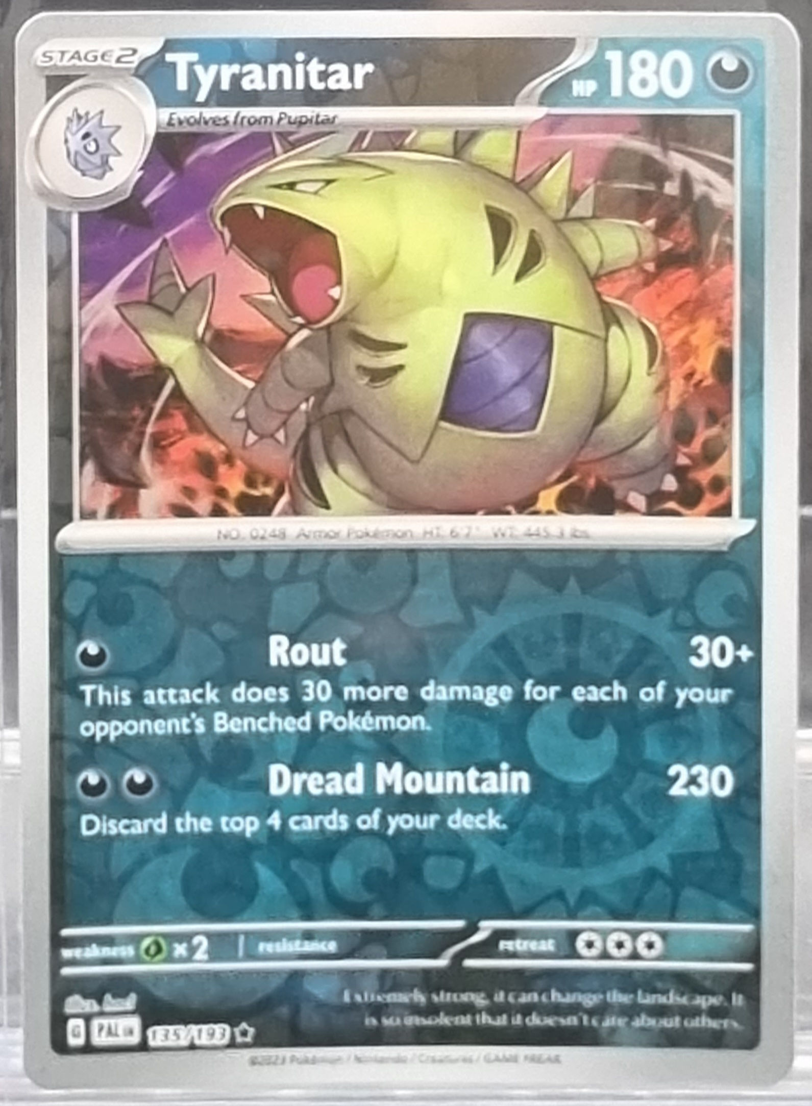 Tyranitar - Reverse Holo - 135/193
