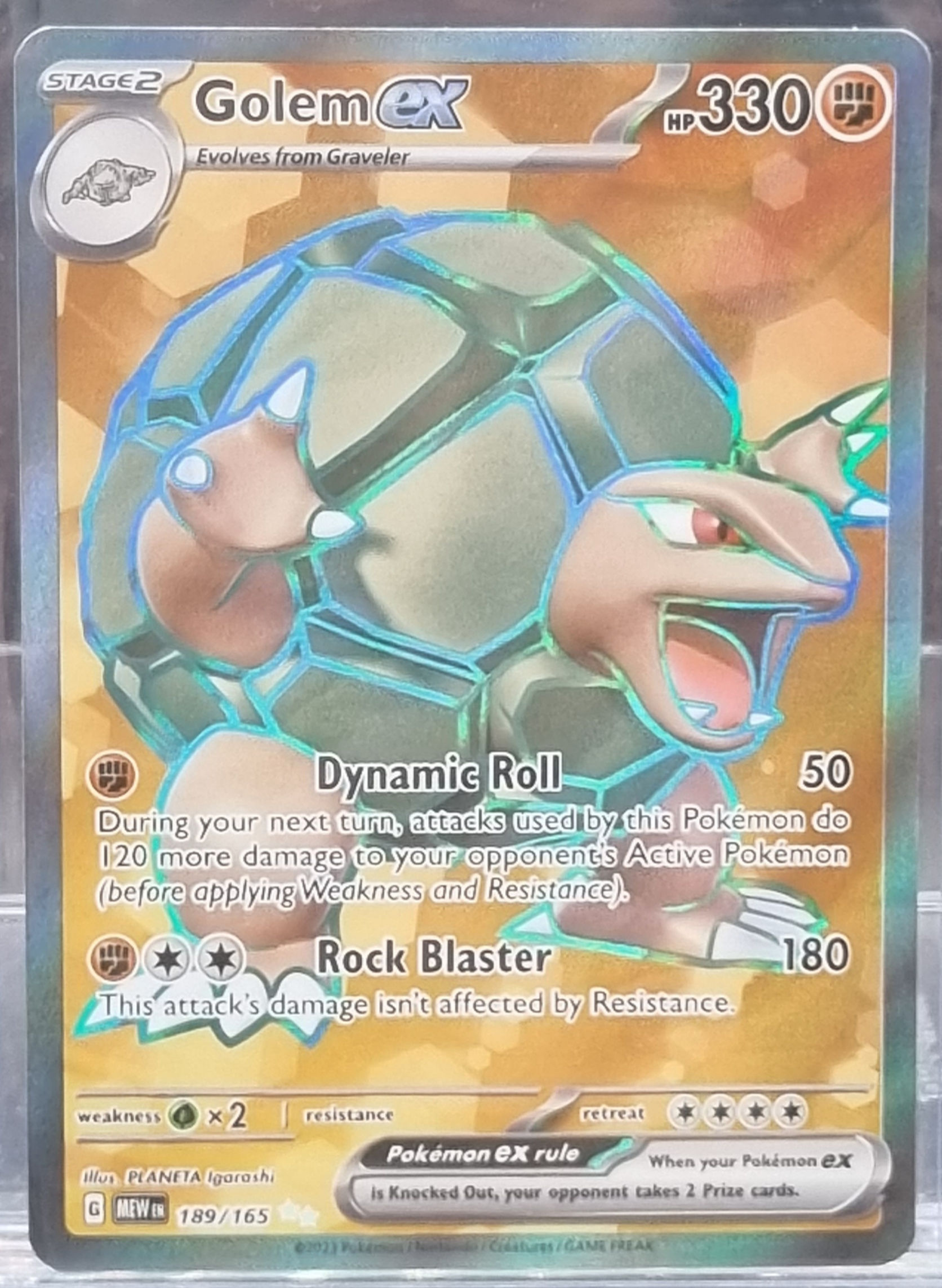 Golem EX - 189/165