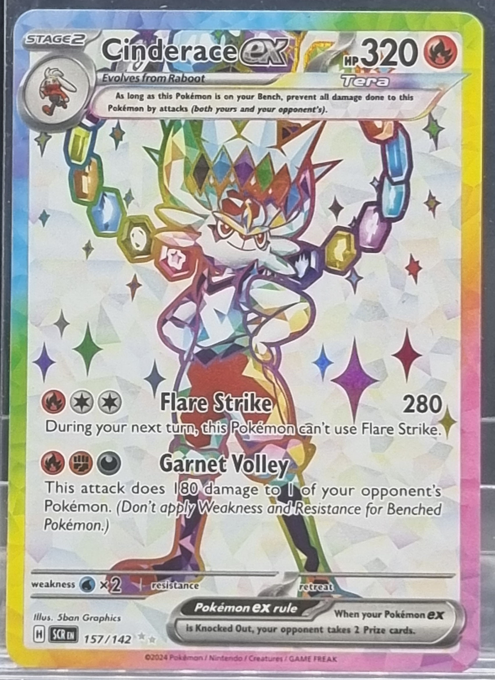 Cinderace EX - 157/142