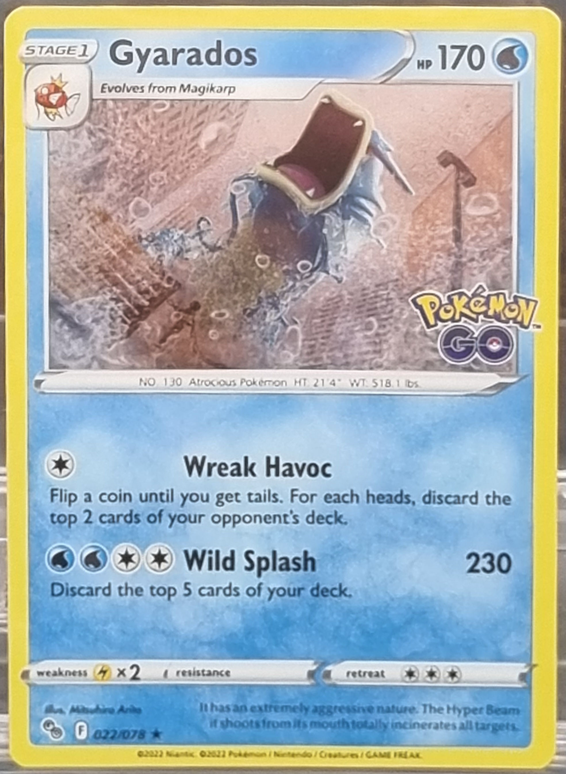 Gyarados - Holo - 022/078