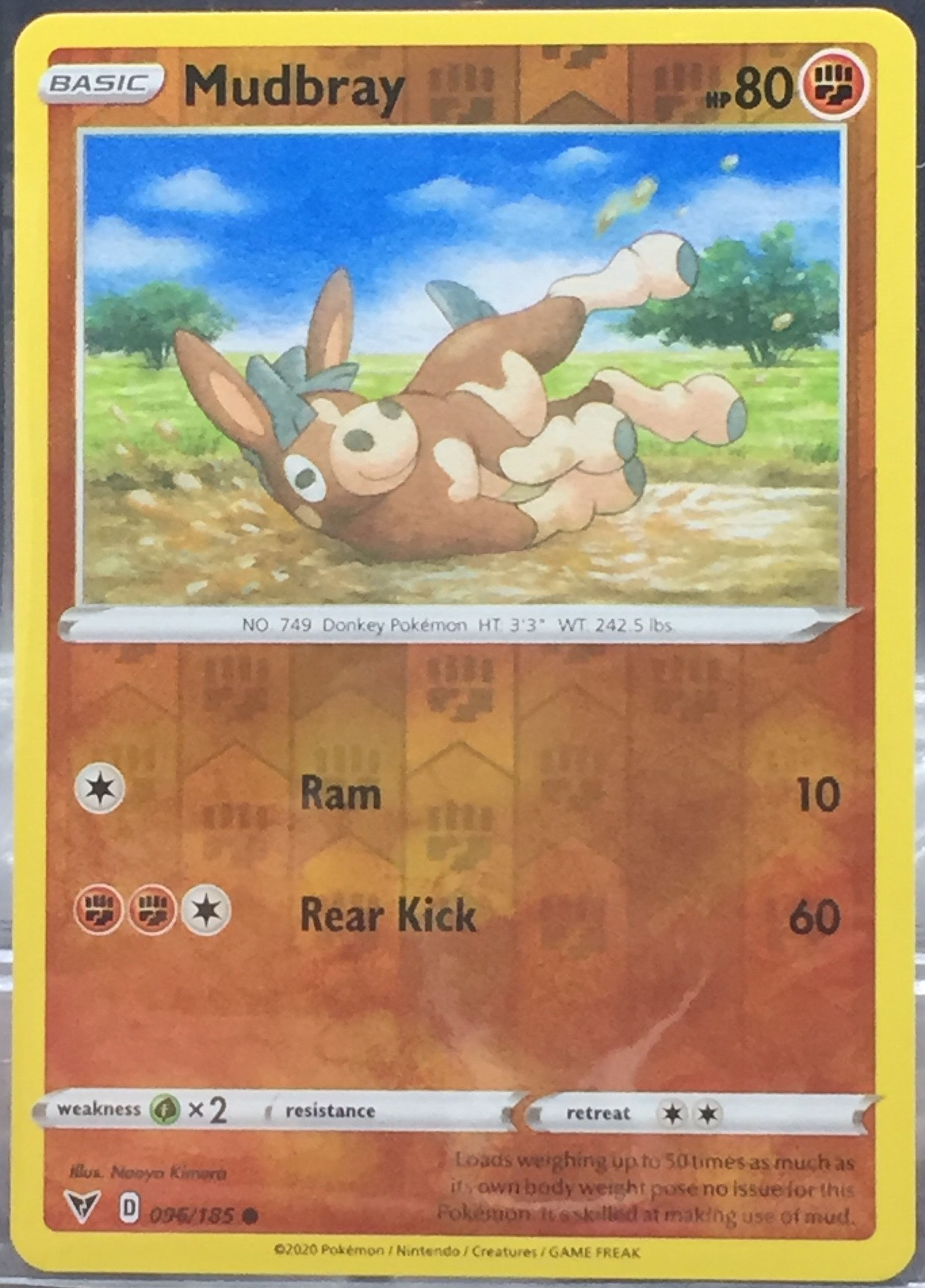 Mudbray - Reverse Holo - 96/185 - (NM-M)