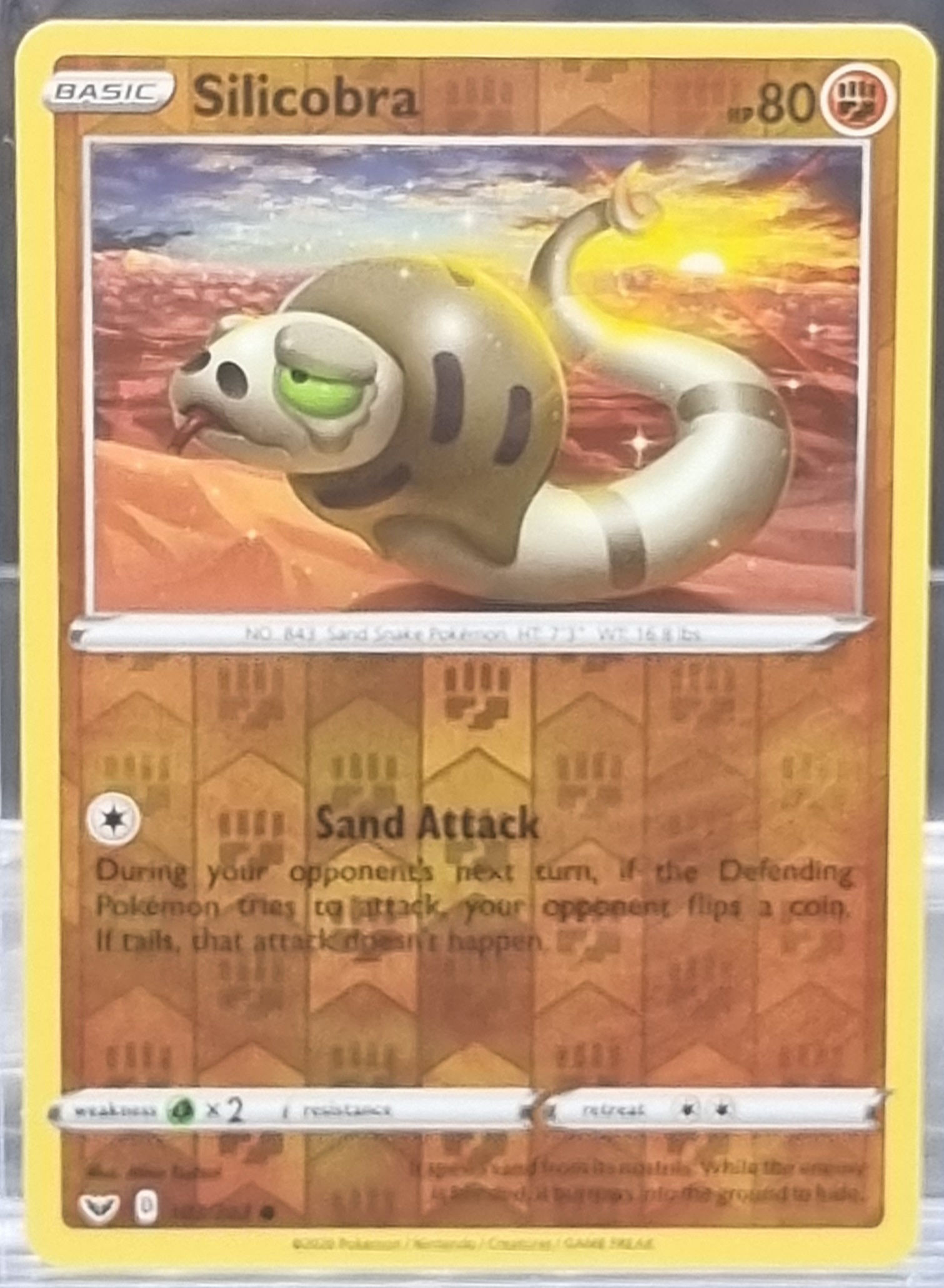 Silicobra - Reverse Holo - 107/202