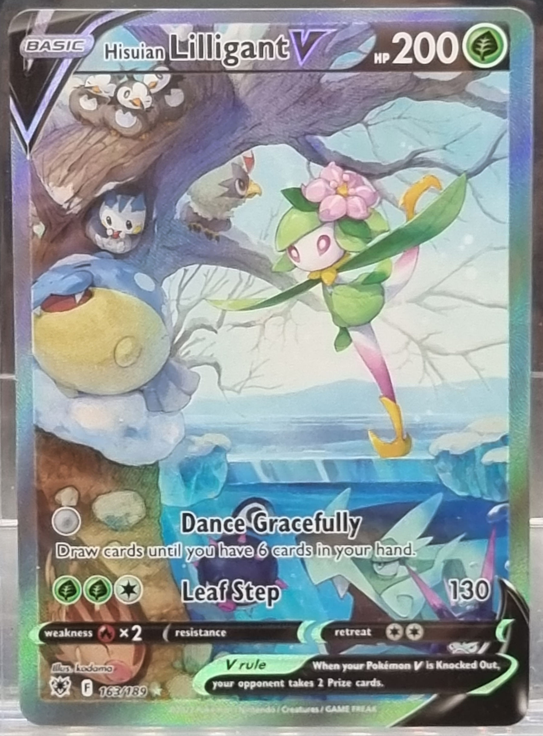 Hisuian Lilligant V - 163/189