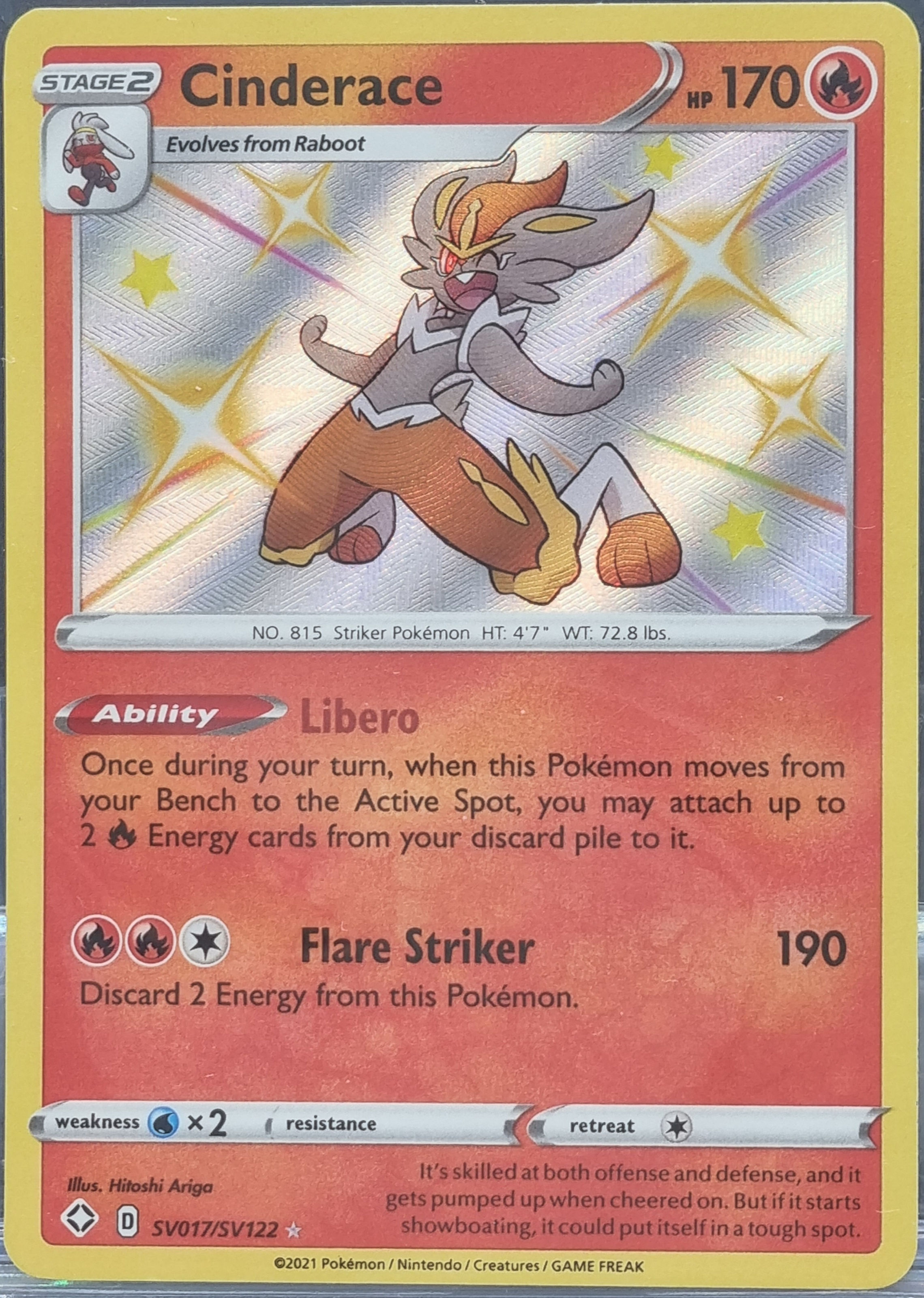 Cinderace - SV017/SV122