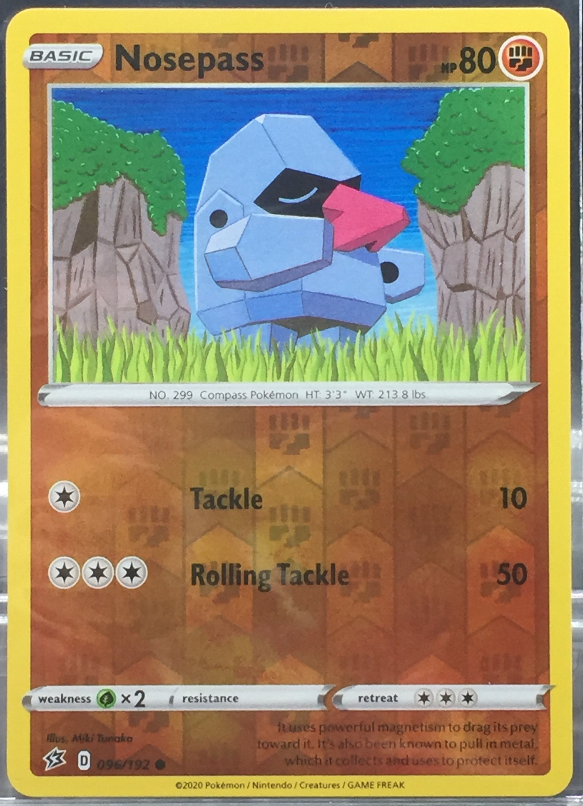 Nosepass - Reverse Holo - 96/192 - (NM-M)