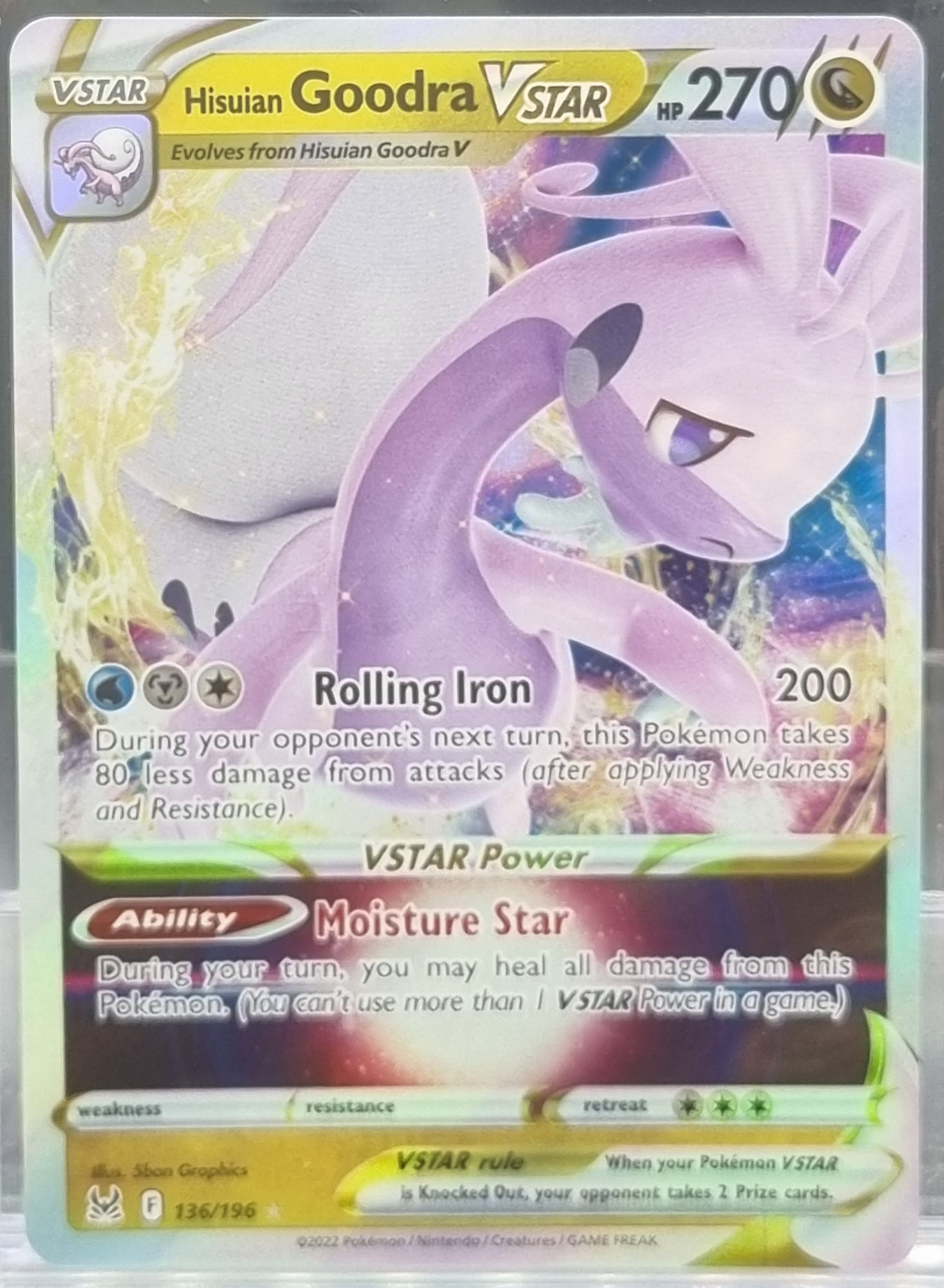 Hisuian Goodra VSTAR 136/196