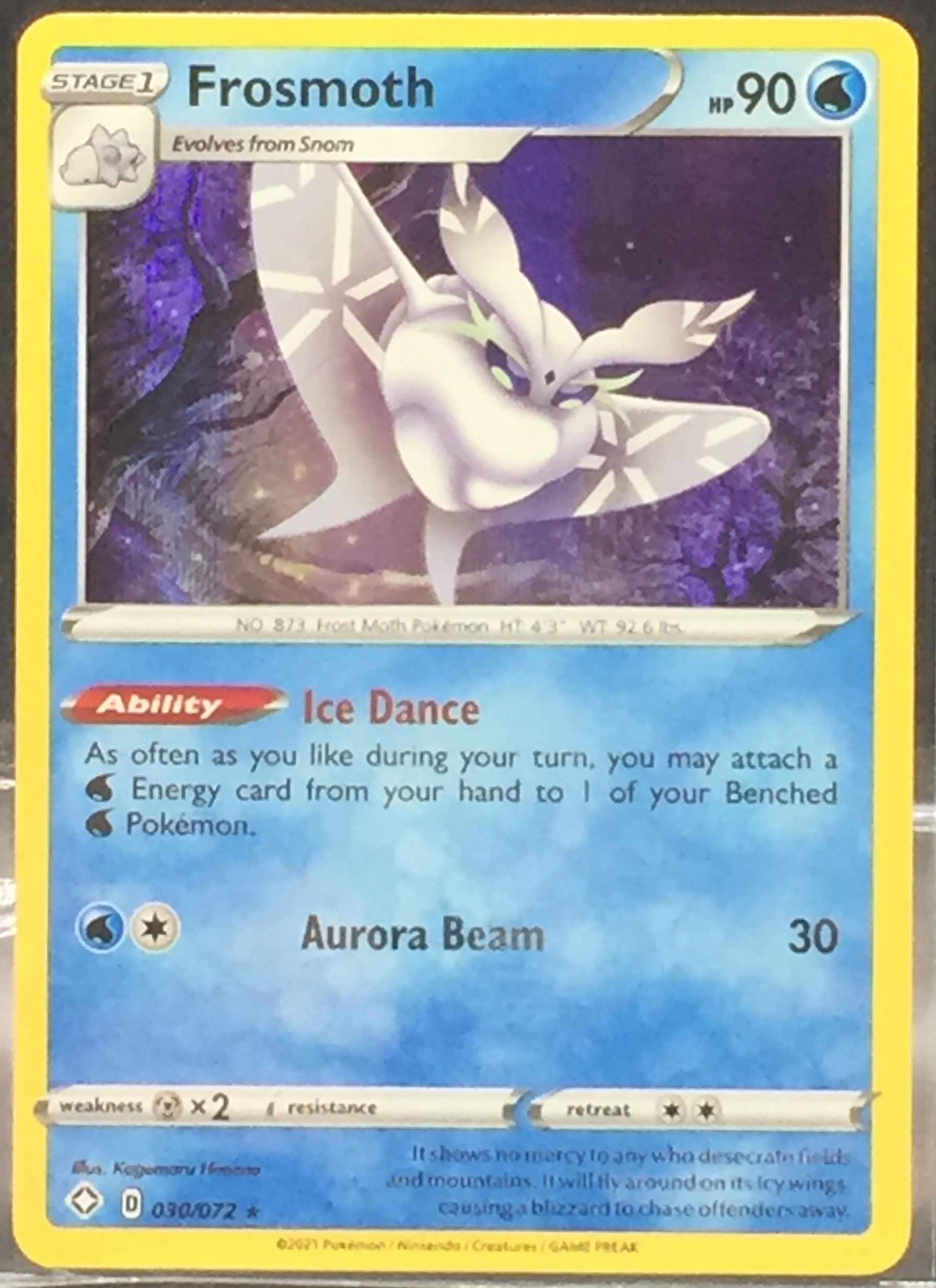 Frosmoth - Holo - 30/72 - (NM-M)