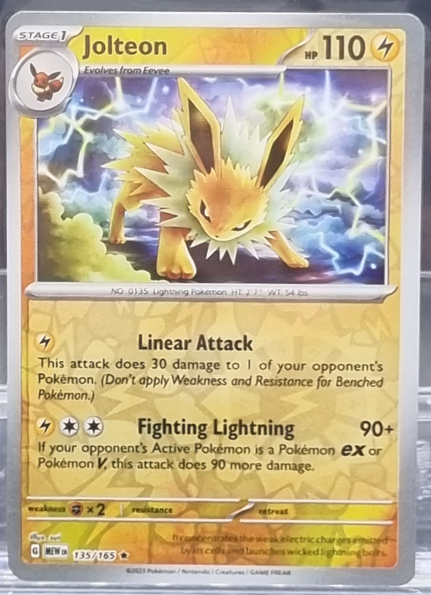 Jolteon - Reverse Holo - 135/165