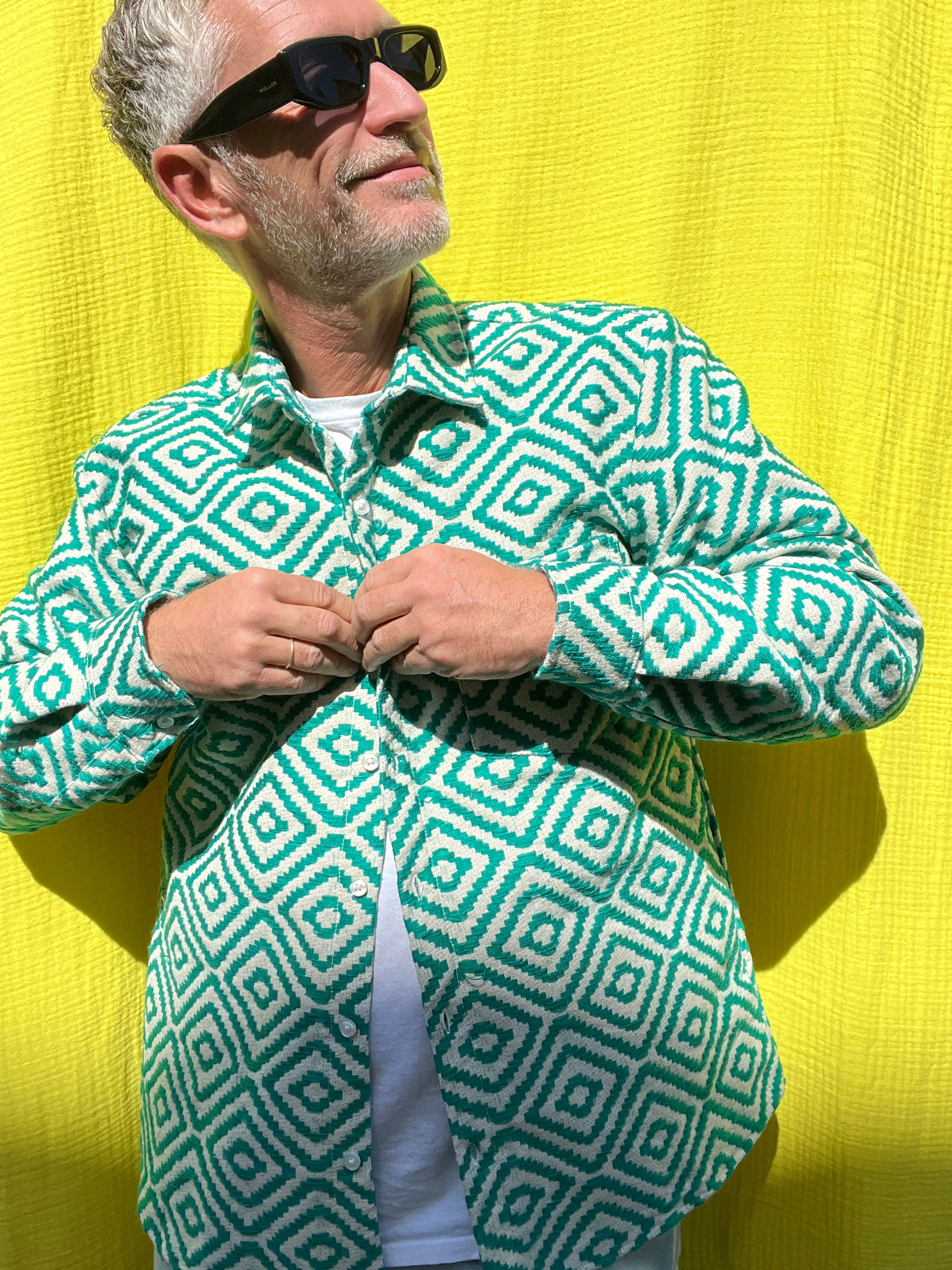 Copie de Chemise "green Diamond"