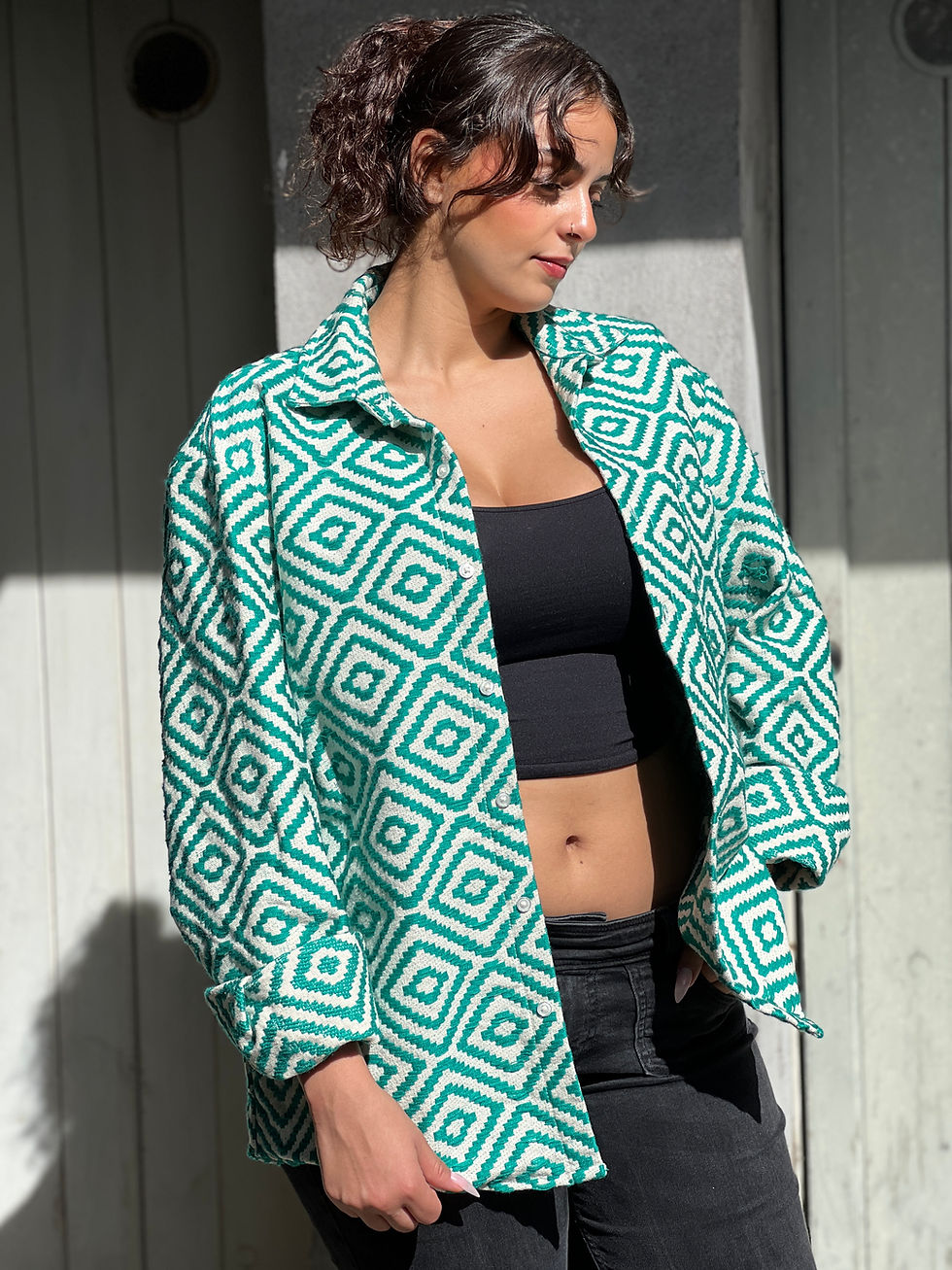 Miniature : Chemise "green Diamond"