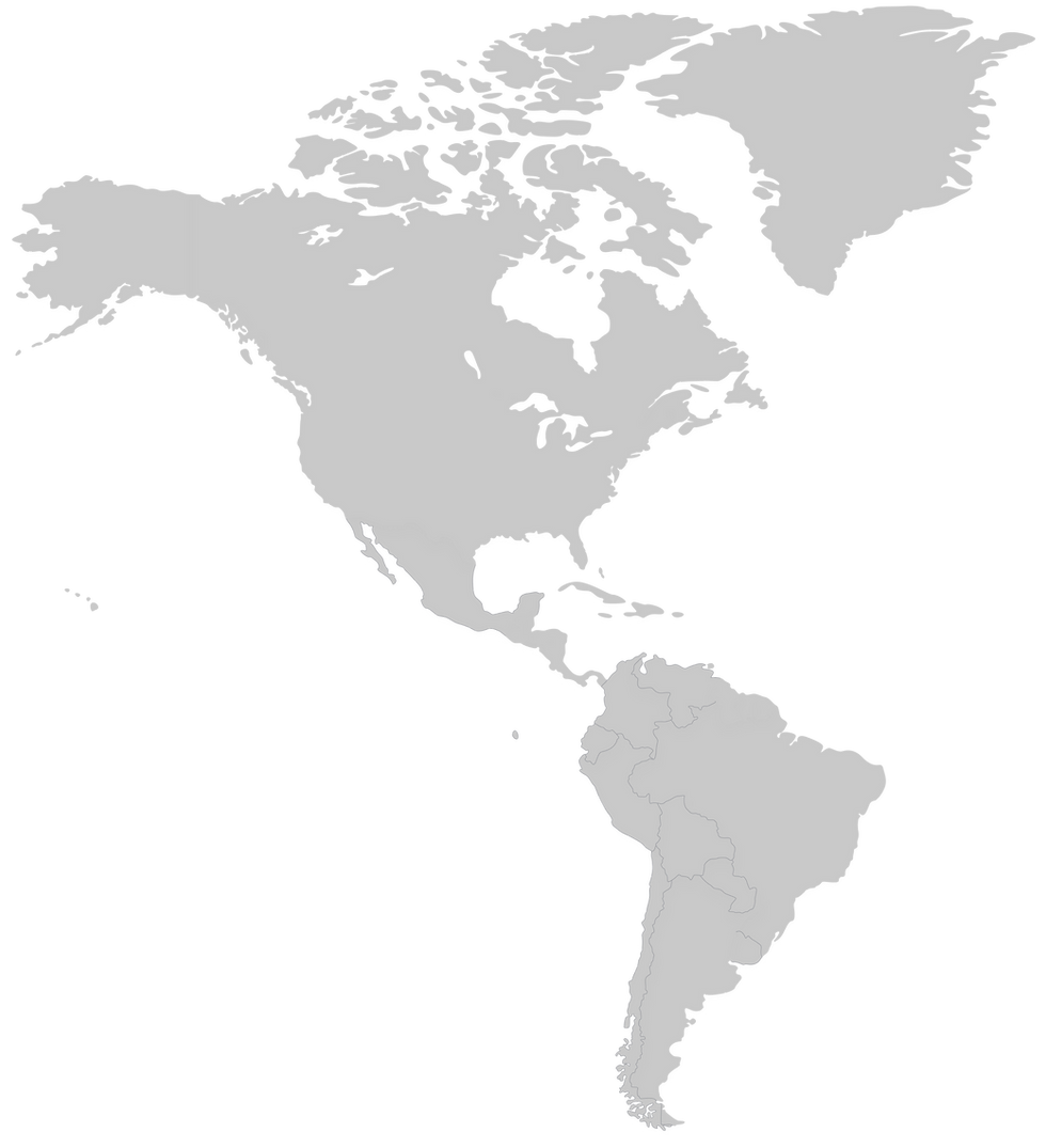 Mapa de cobertura de Gumma en Argentina y Latinoamérica