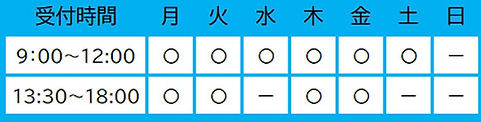 受付時間