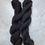 Thumbnail: Two Skeins of "Pansy" - Wensleydale Wool Sport 3ply Yarn Natural Black Charcoal