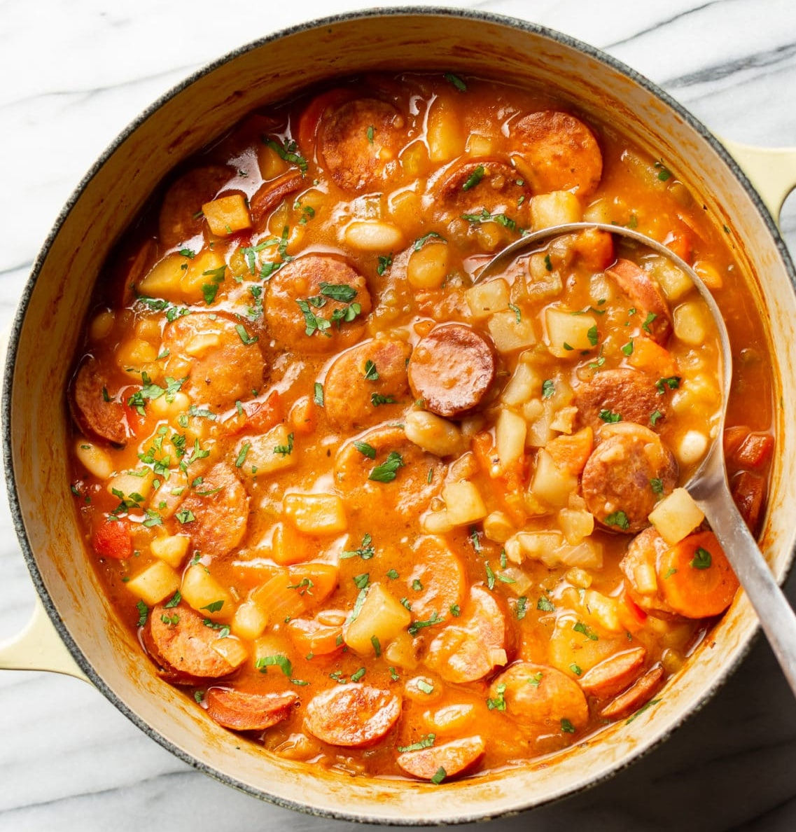 Beef Sausage Stew