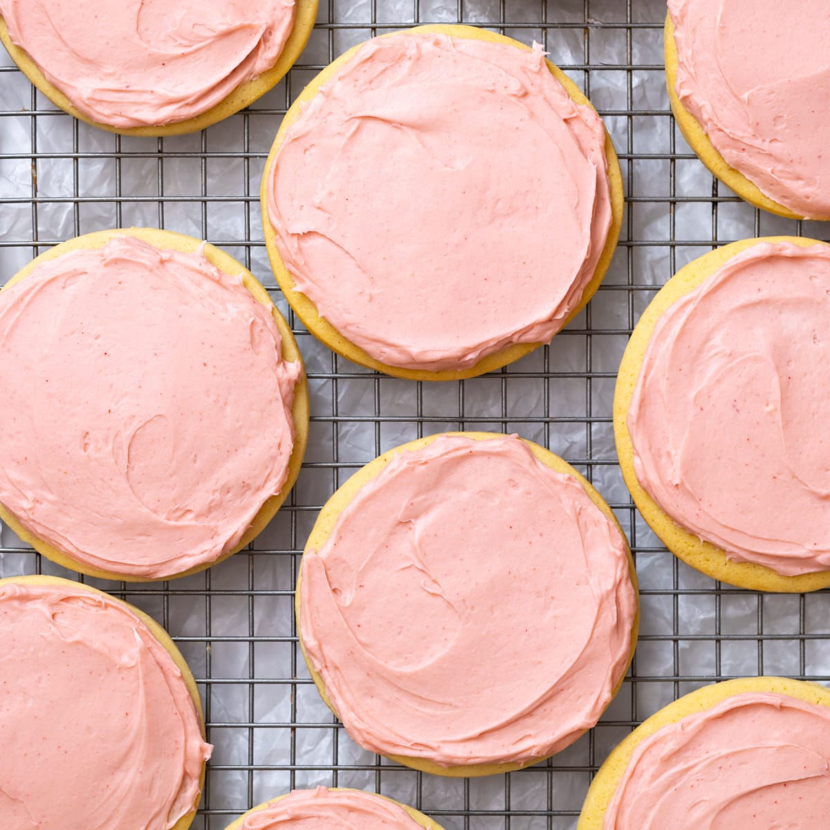 Pink Lemonade Sugar Cookies