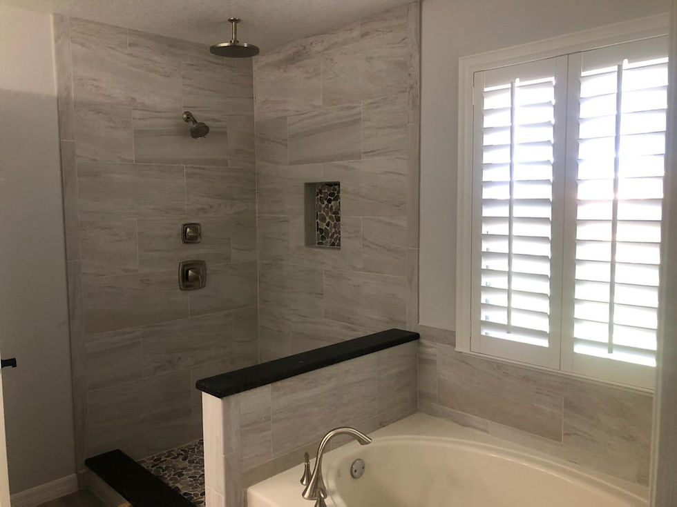 bellagio light shower tub river pebbles zanca 2