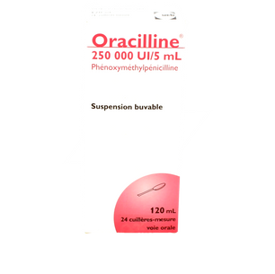 Retour en stock : Oracilline 250 000 UI/5 ml, suspension buvable 
