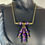 Thumbnail: Amethyst Tassle Necklace