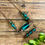 Thumbnail: Teal Glass and Copper Statement Necklace