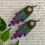 Thumbnail: Peacock Boho Chandelier Earrings