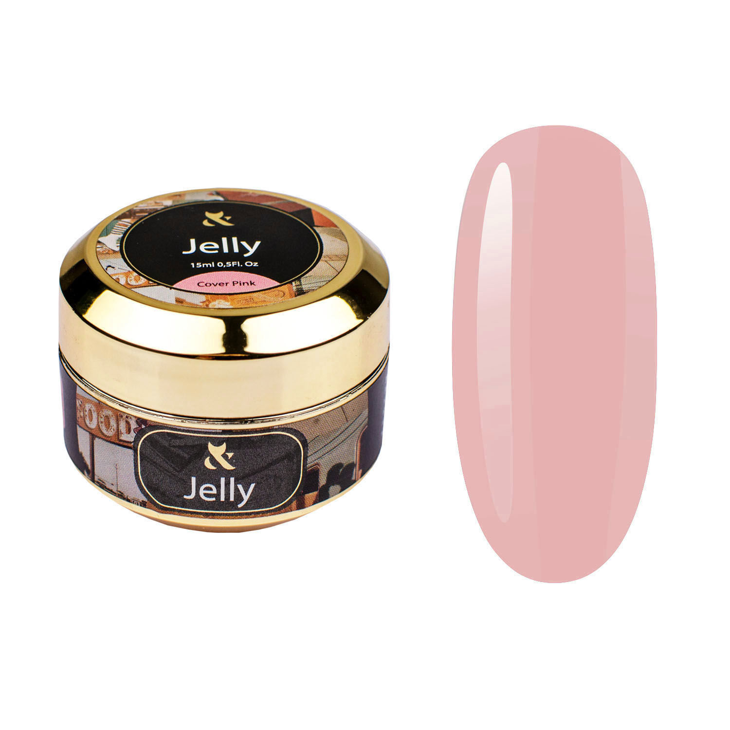 F.O.X gel Jelly Cover Pink, 30 ml