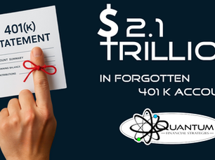 $2.1 Trillion in Forgotten 401k Accounts