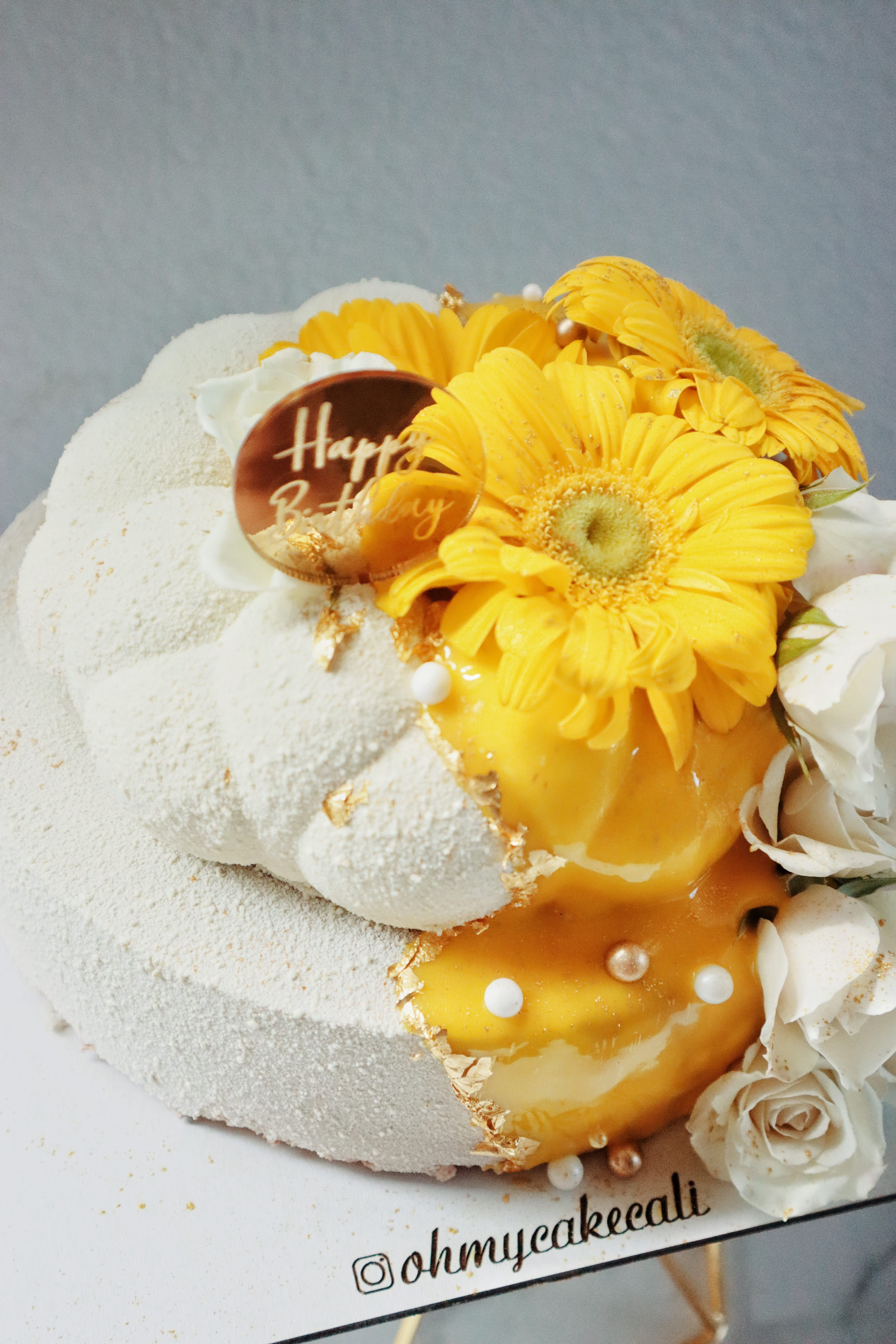2 Tier Sunshine Cake