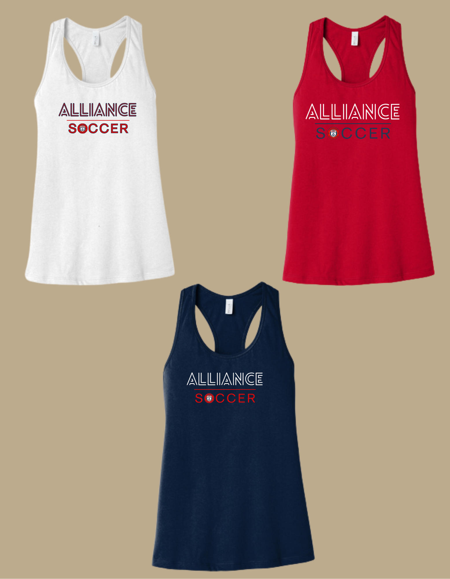 Alliance Soccer Ladies Tank Top