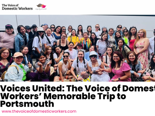 Voices United: The Voice of Domestic Workers’ Memorable Trip to Portsmouth