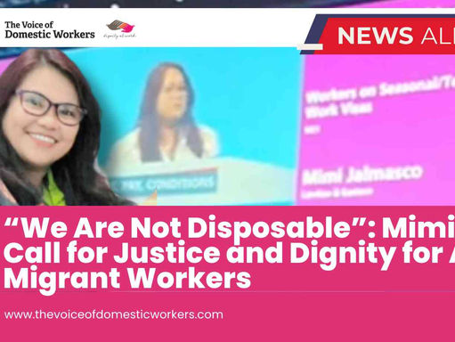 “We Are Not Disposable”: Mimi’s Call for Justice and Dignity for All Migrant Workers
