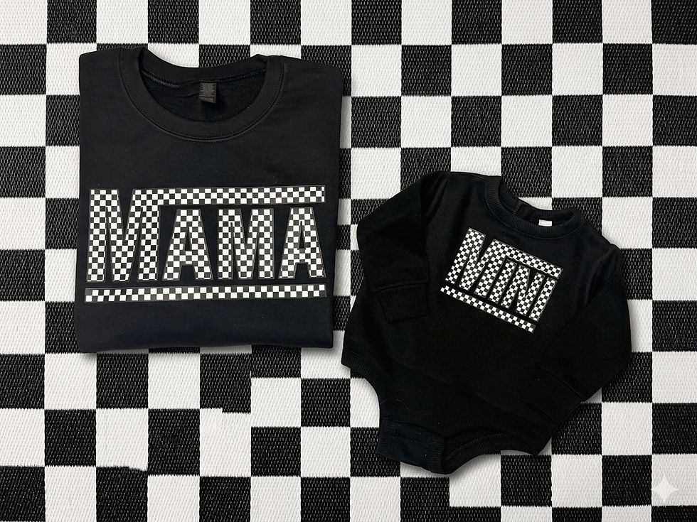 Thumbnail: Mama + Mini Checker