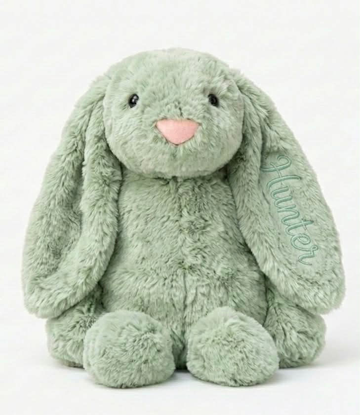 Thumbnail: Embroidered Bunnies 16in