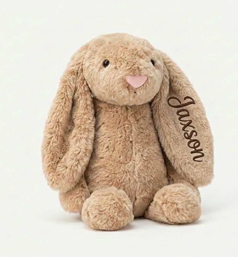 Thumbnail: Embroidered Bunnies 16in