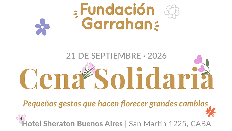 Cena Solidaria 2026 de Fundación Garrahan