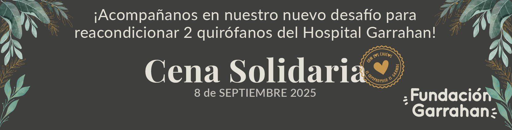 Cena Solidaria Fundación Garrahan