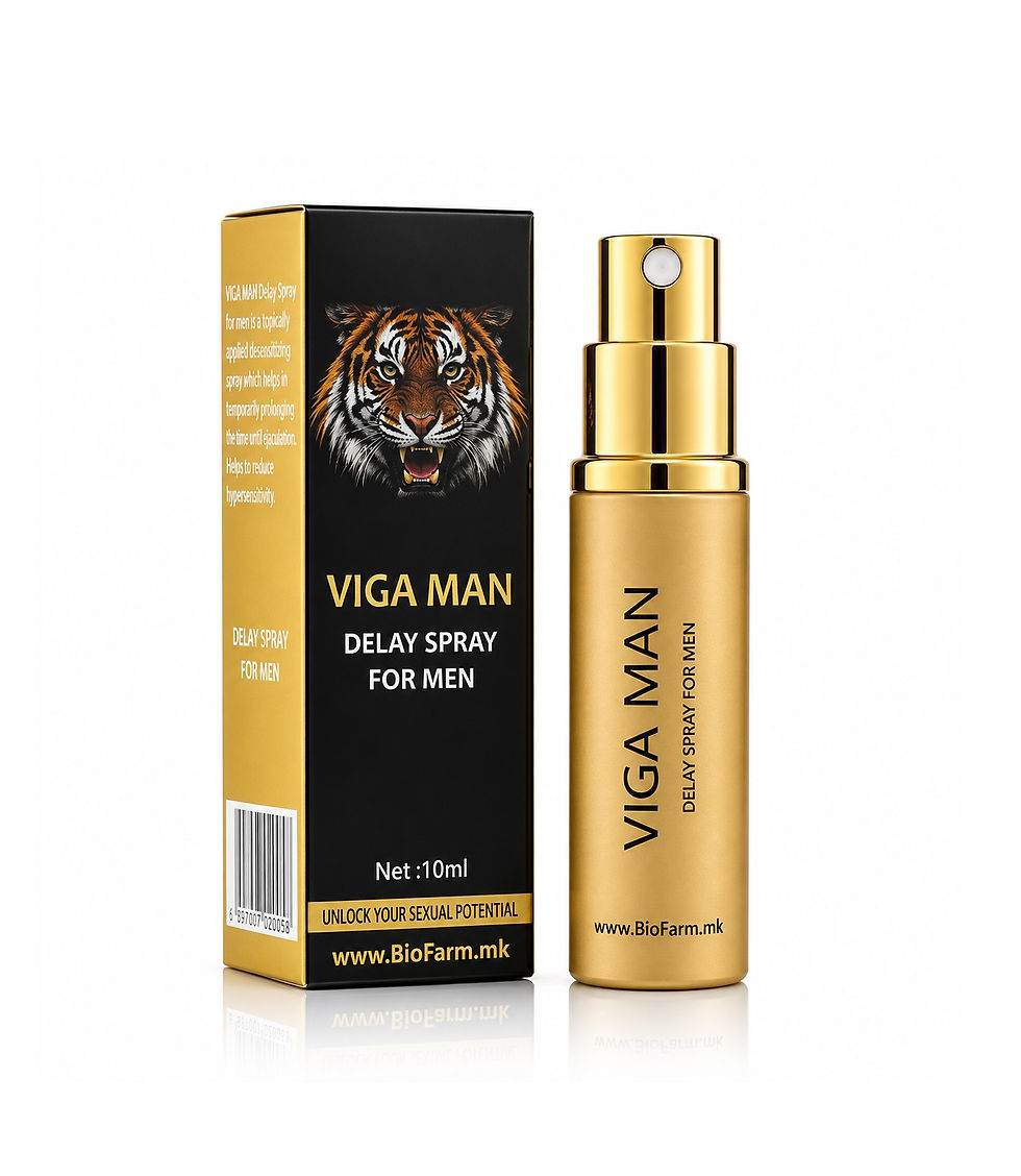 VIGA MAN - СПРЕМ ЗА МАЖИ - SPRЕJ ZA MAZI www.BioFarm.mk