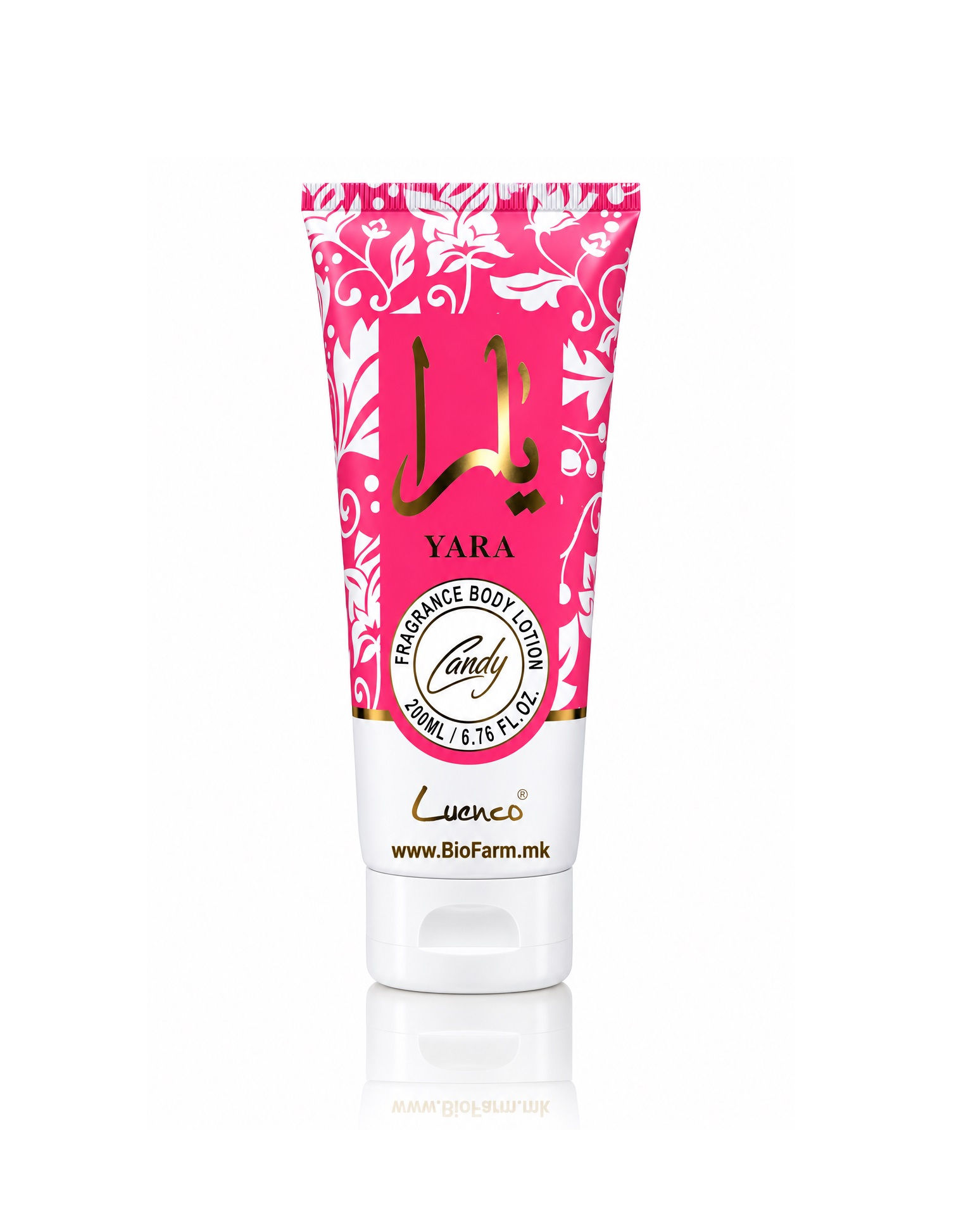 YARA CANDY FRAGRANCE BODY LOTION www.BioFarm.mk