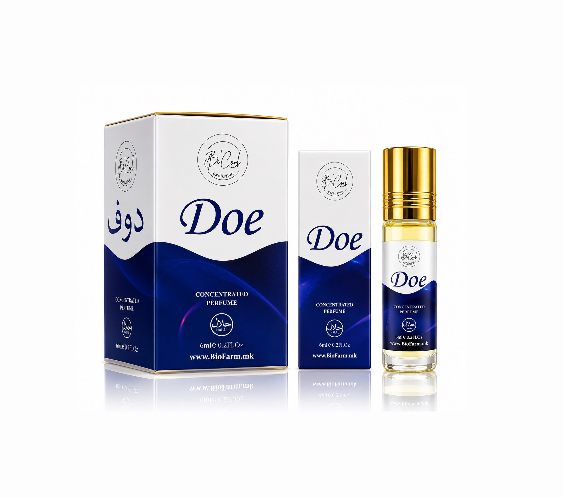 BICOOL EXCLUSIVE DOE PERFUME www.BioFarm.mk