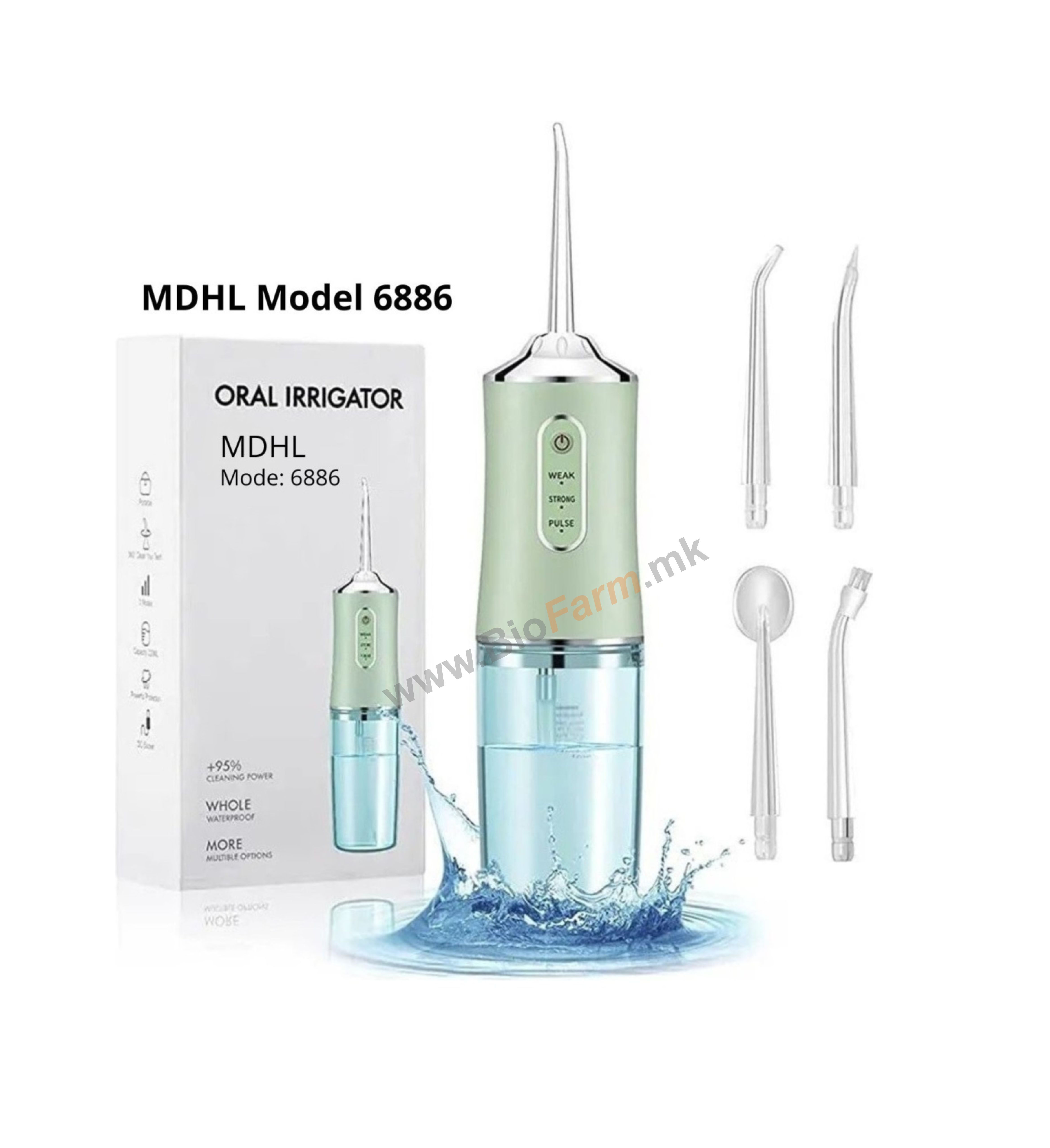 УРЕД ЗА ПЛАКНЕЊЕ НА ЗАБИТЕ И НЕПЦАТА - ORALEN NAVODNUVAC