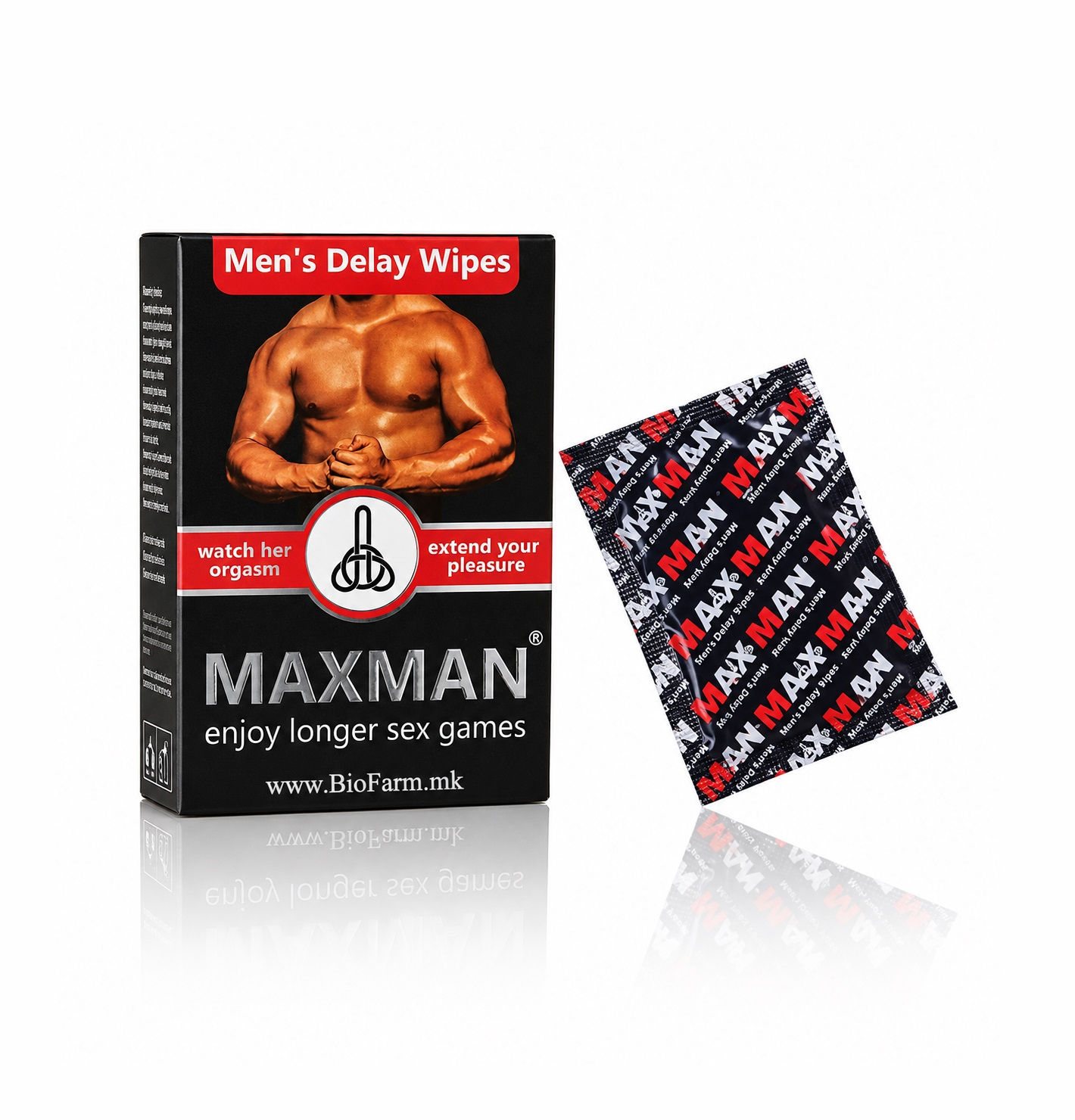 MAXMAN - ВЛАЖНИ МАРАМИ - VLAZNI MARAMI www.BioFarm.mk