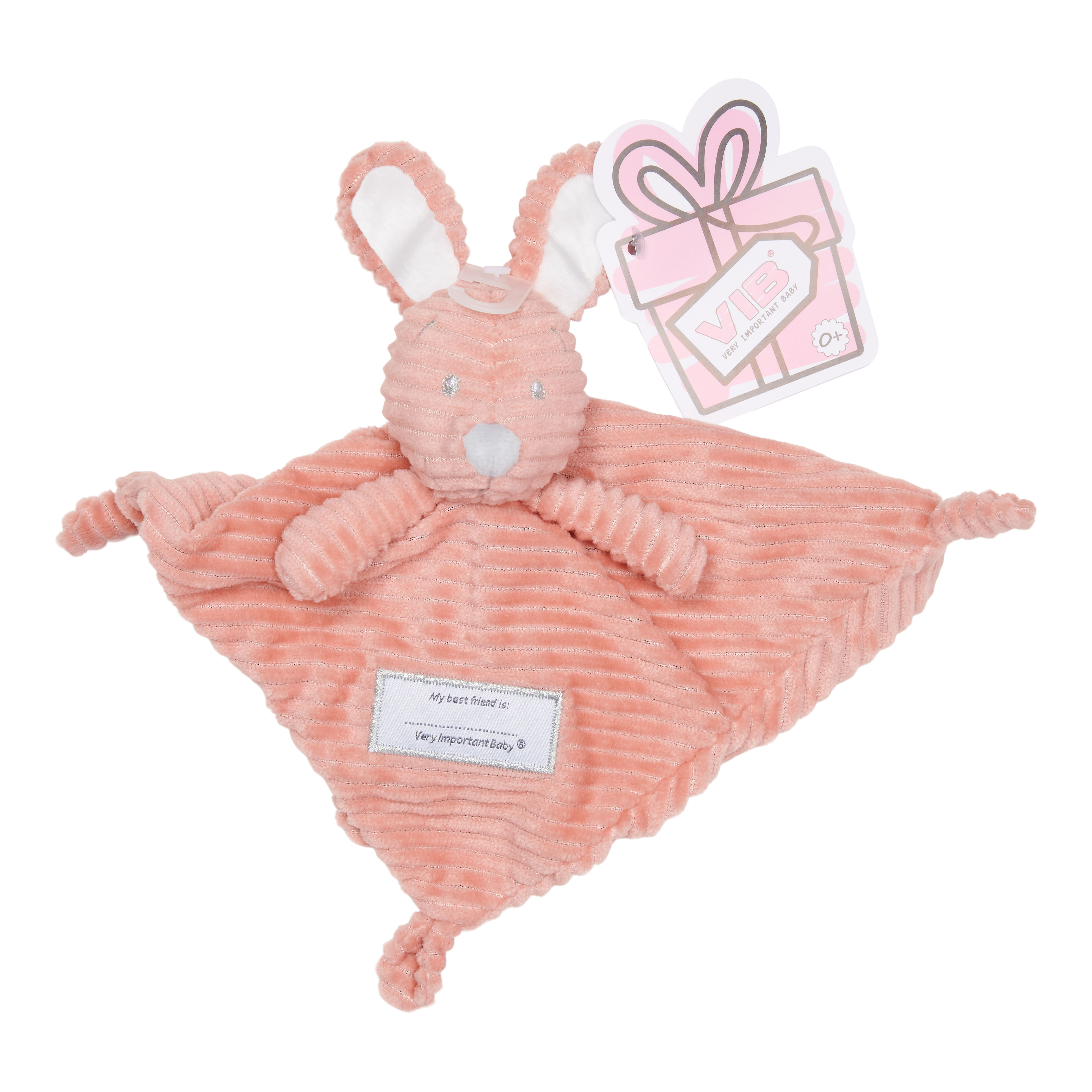 VIB Jucarie Doudou Iepure Roz Velur