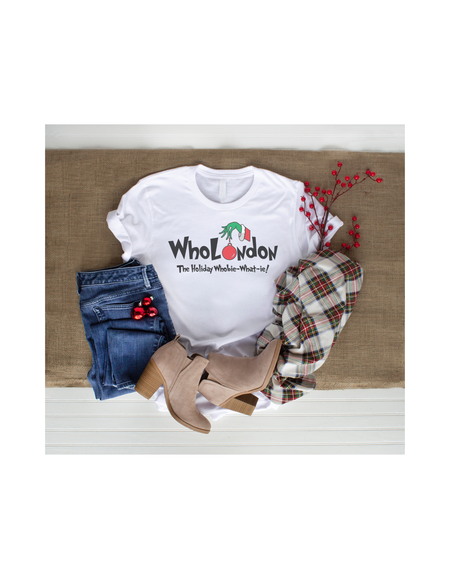 Adult Holiday Whobie What-ie   T-shirt