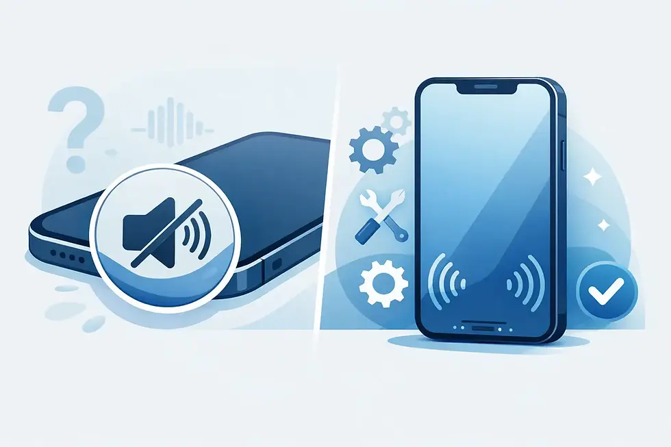 Caso iPhone con altavoz bajo, causas y solución