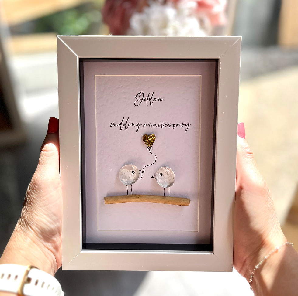 Miniaturbild: Anniversary pebble picture