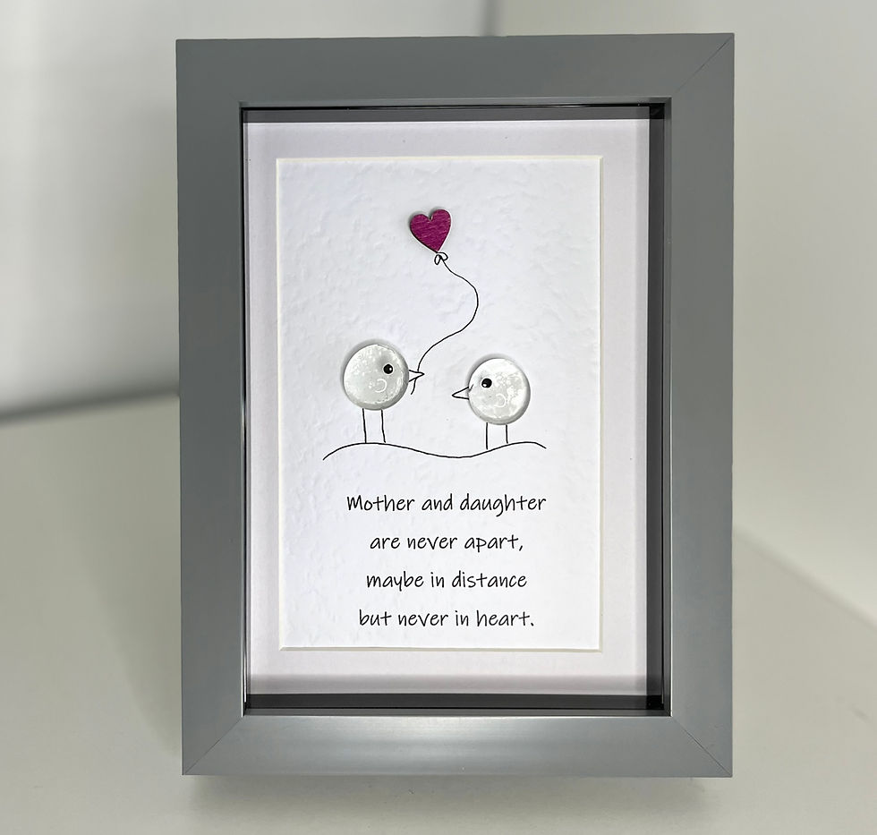 Thumbnail: Mum pebble art picture