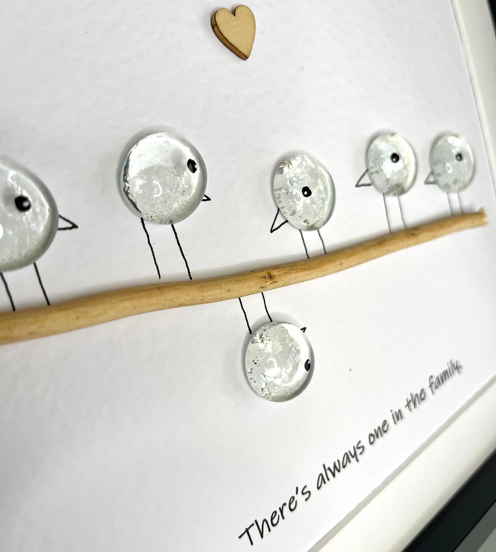 Miniaturbild: Family pebble picture