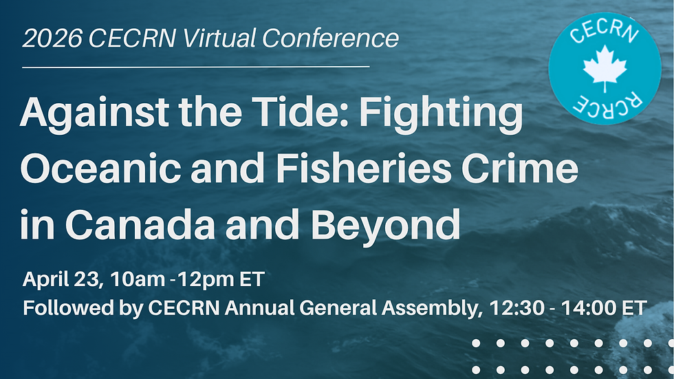 Against the Tide: Fighting Oceanic and Fisheries Crime in Canada and Beyond
