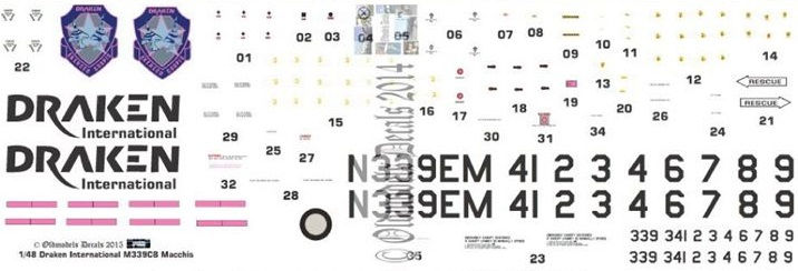 Thumbnail: 1/72 Macchi 339C converison "Draken International"