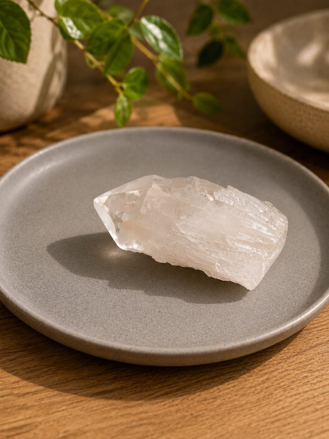Clear Quartz Raw.